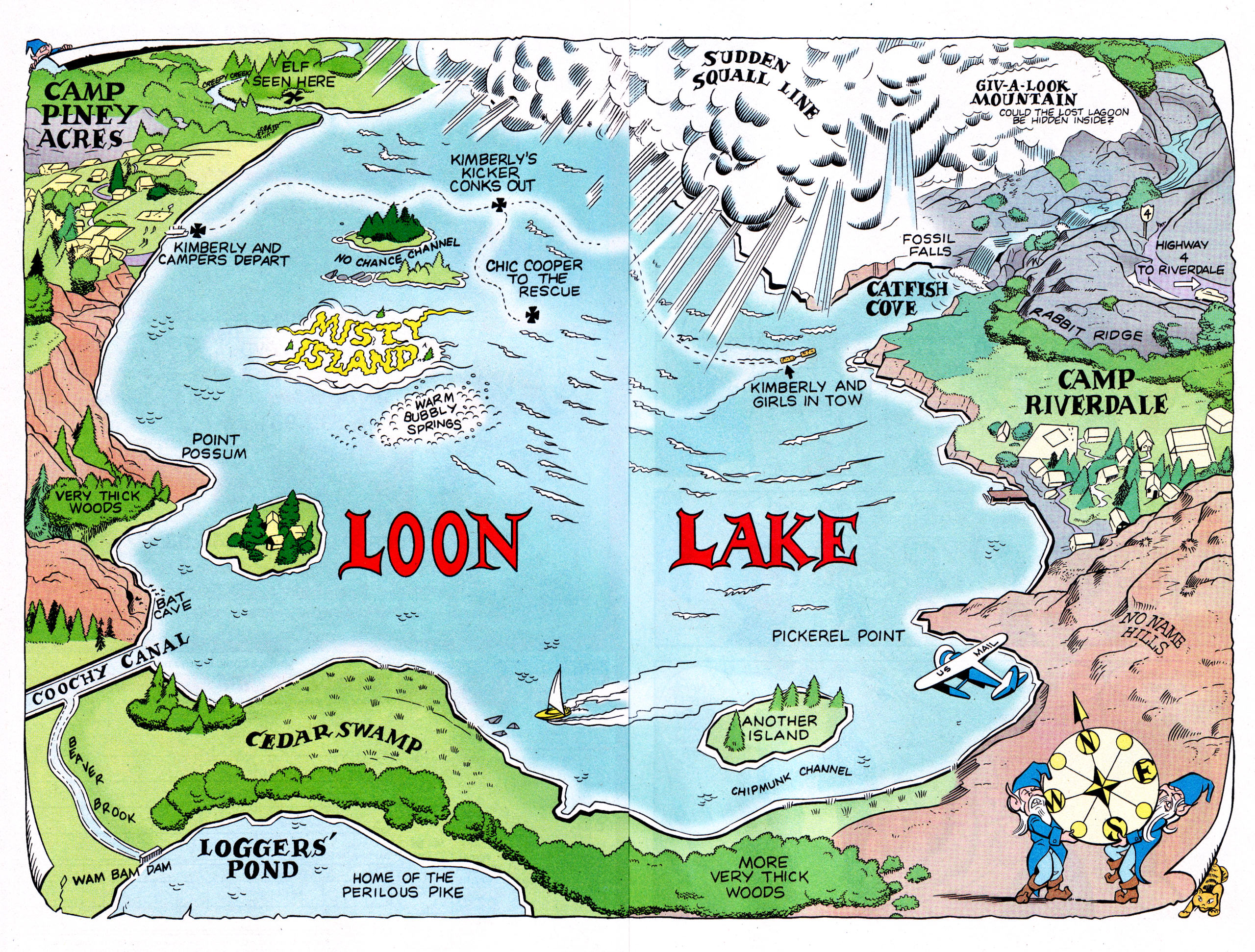 Read online Little Archie, The Legend of the Lost Lagoon, Free Comic Book Day Edition comic -  Issue # Full - 20