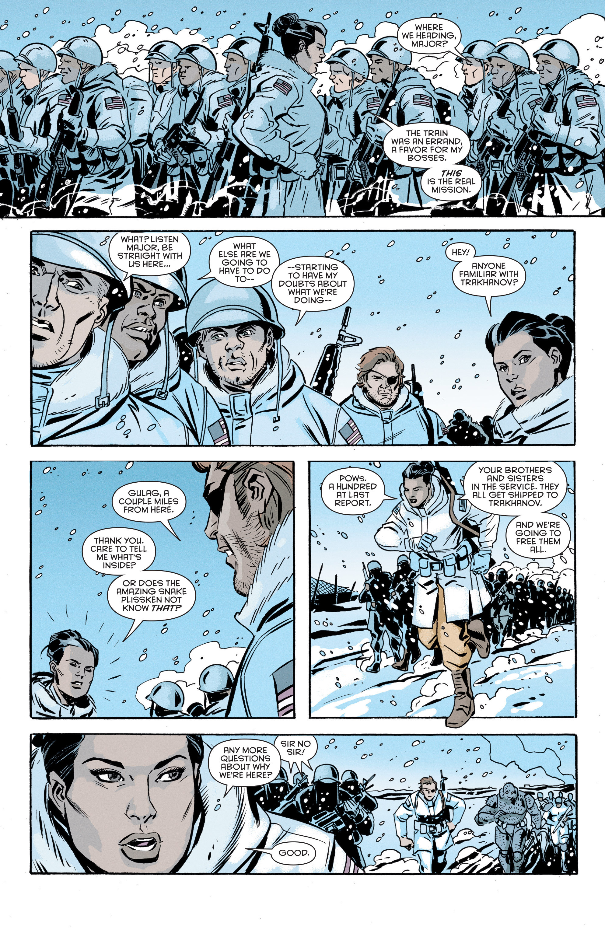 Read online Escape from New York comic -  Issue #6 - 23