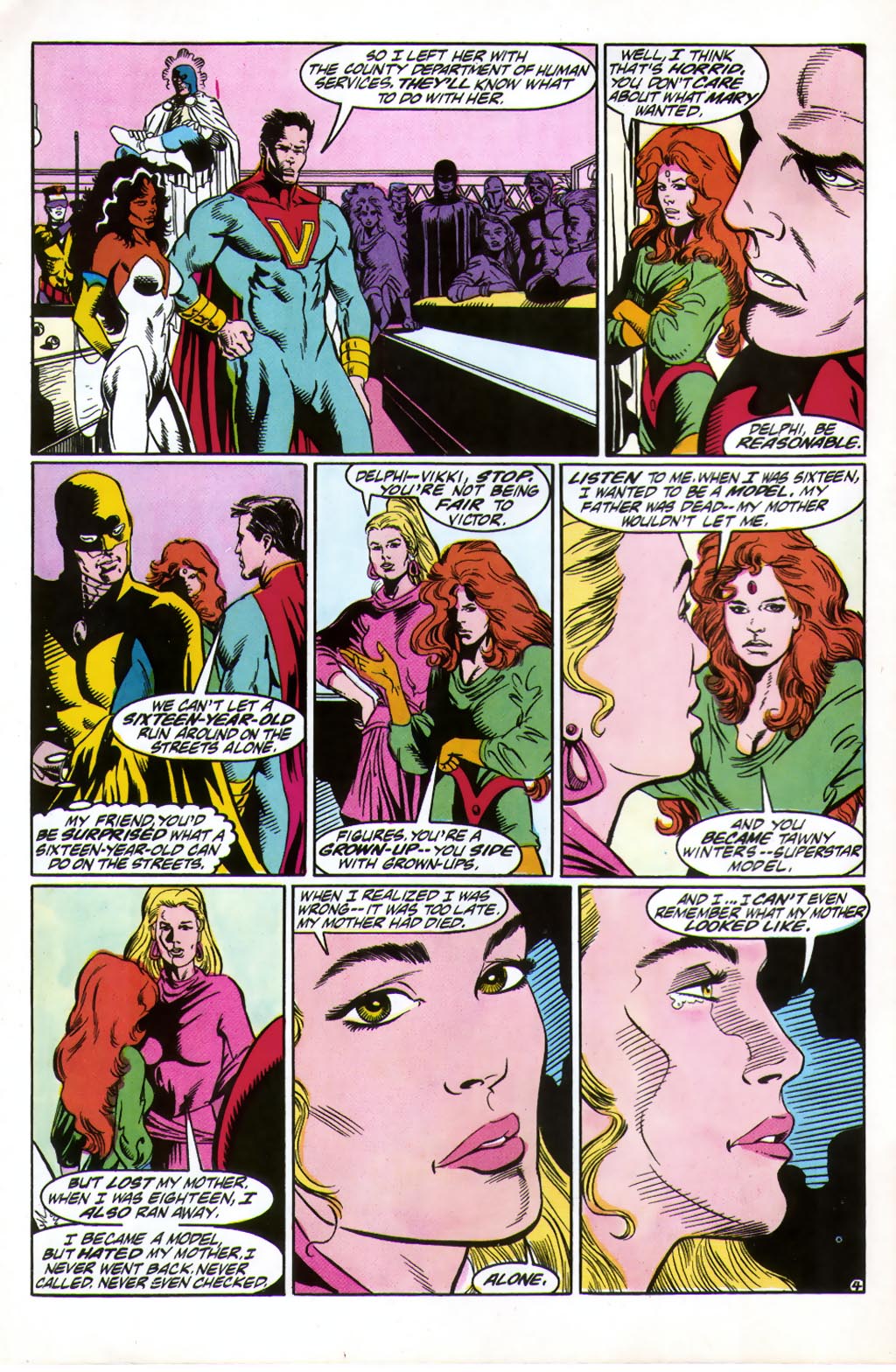 Read online Hero Alliance (1989) comic -  Issue #9 - 6