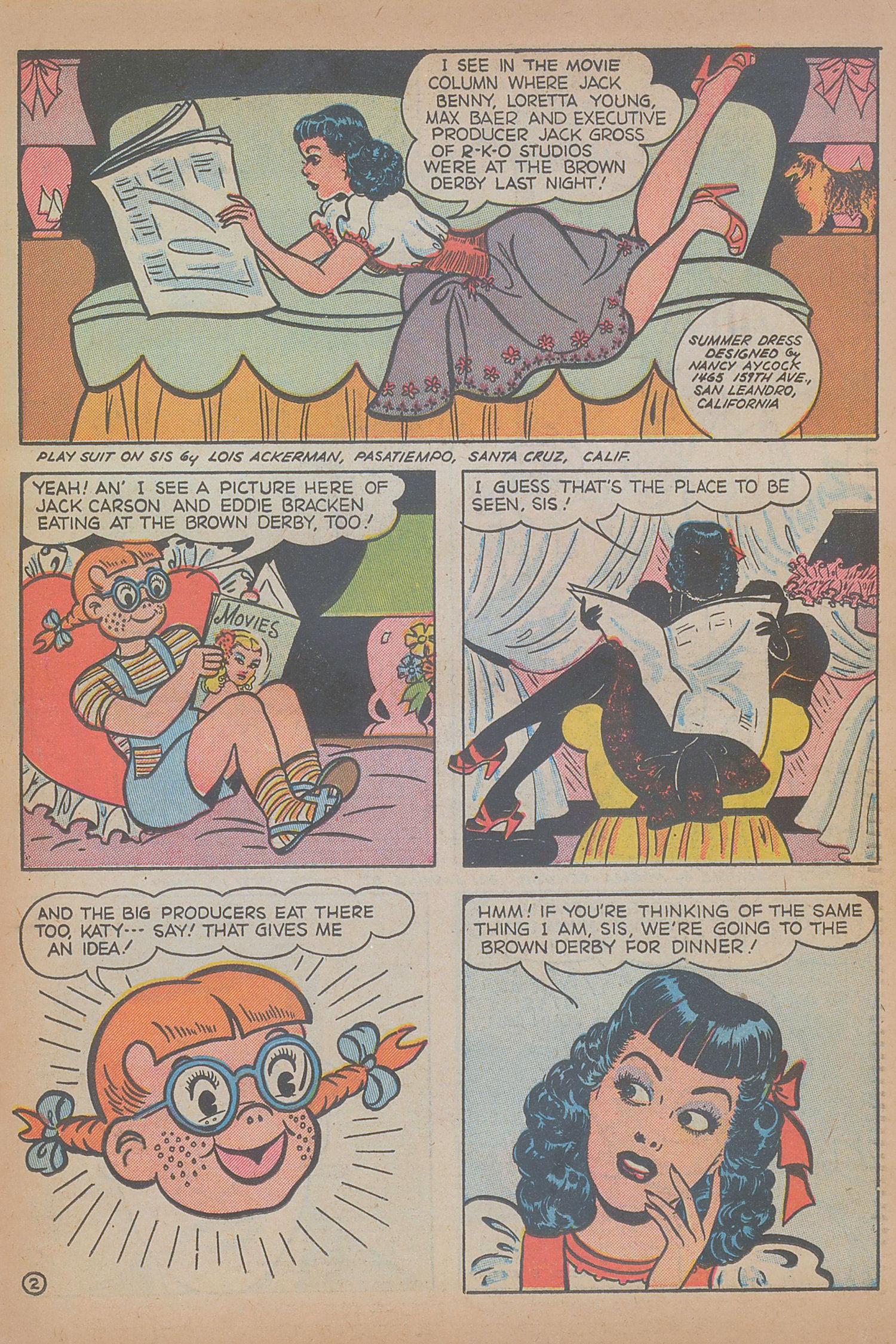 Read online Katy Keene (1949) comic -  Issue #1 - 19
