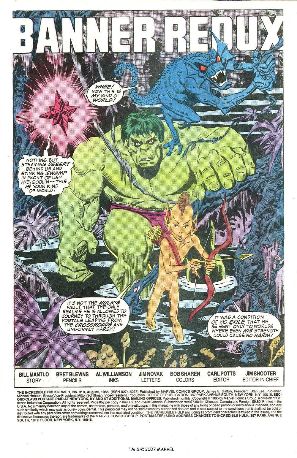 Read online The Incredible Hulk (1968) comic -  Issue #310 - 3