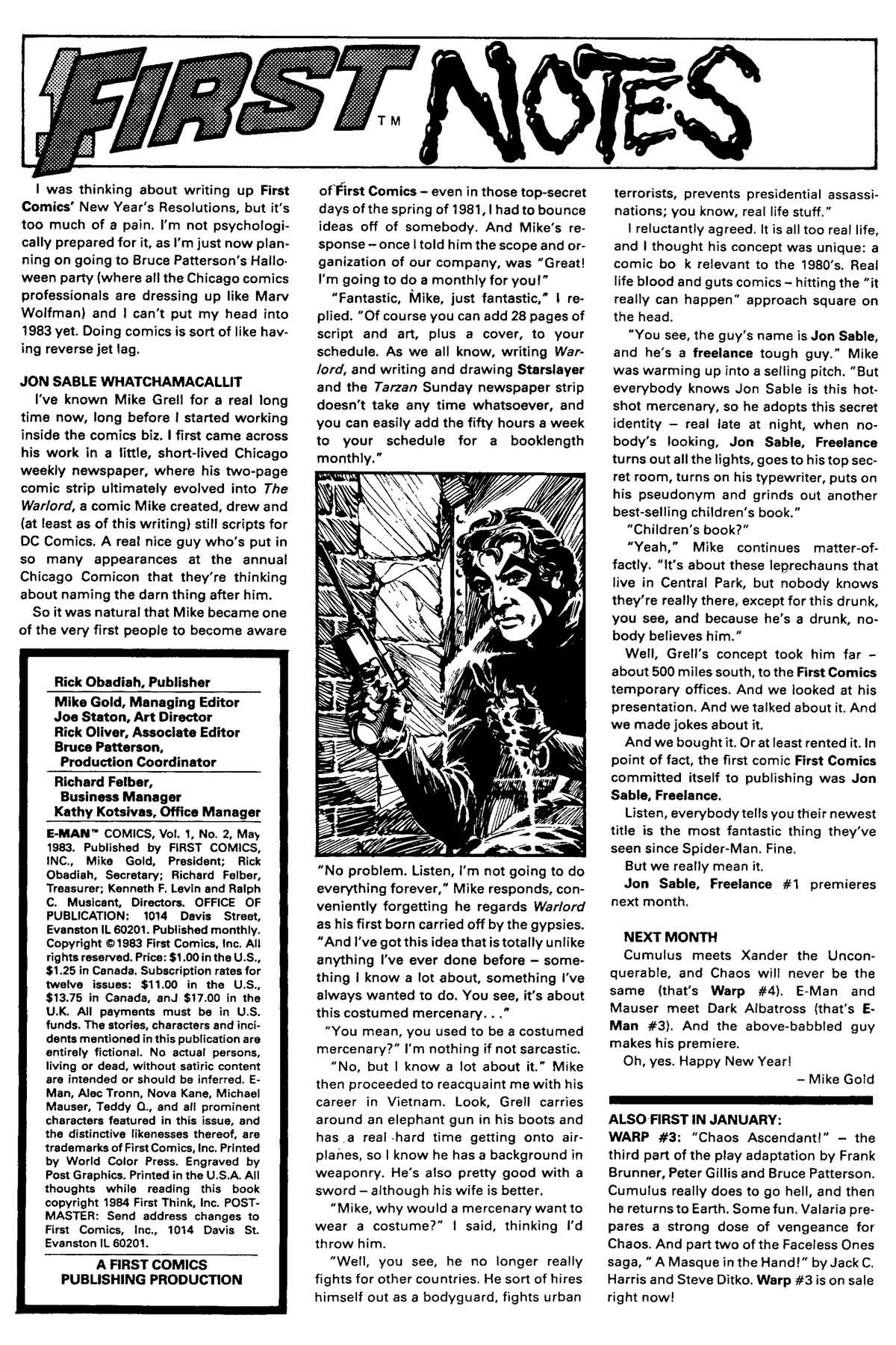 Read online E-Man (1983) comic -  Issue #2 - 2