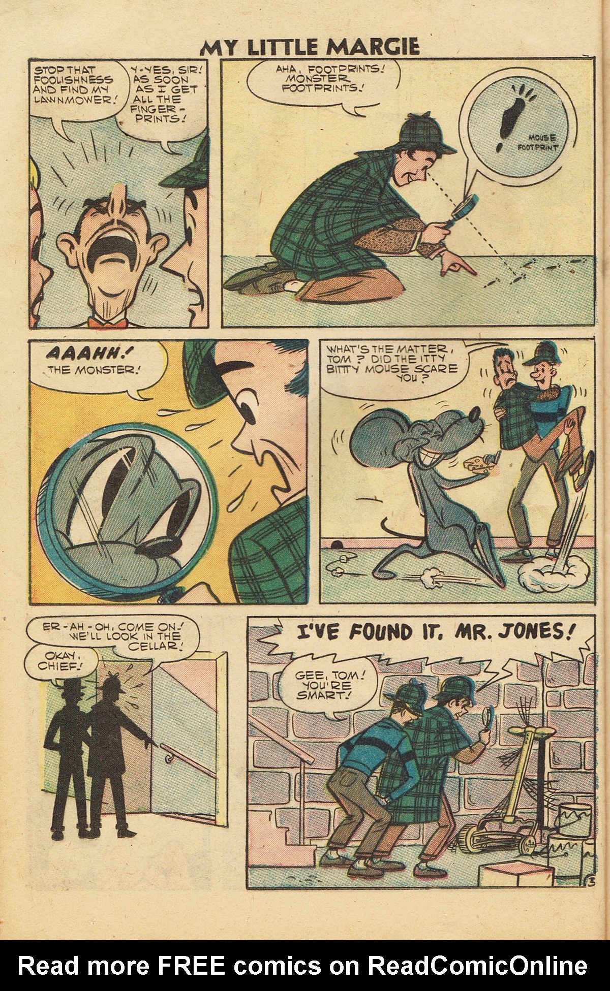 Read online My Little Margie (1954) comic -  Issue #20 - 21