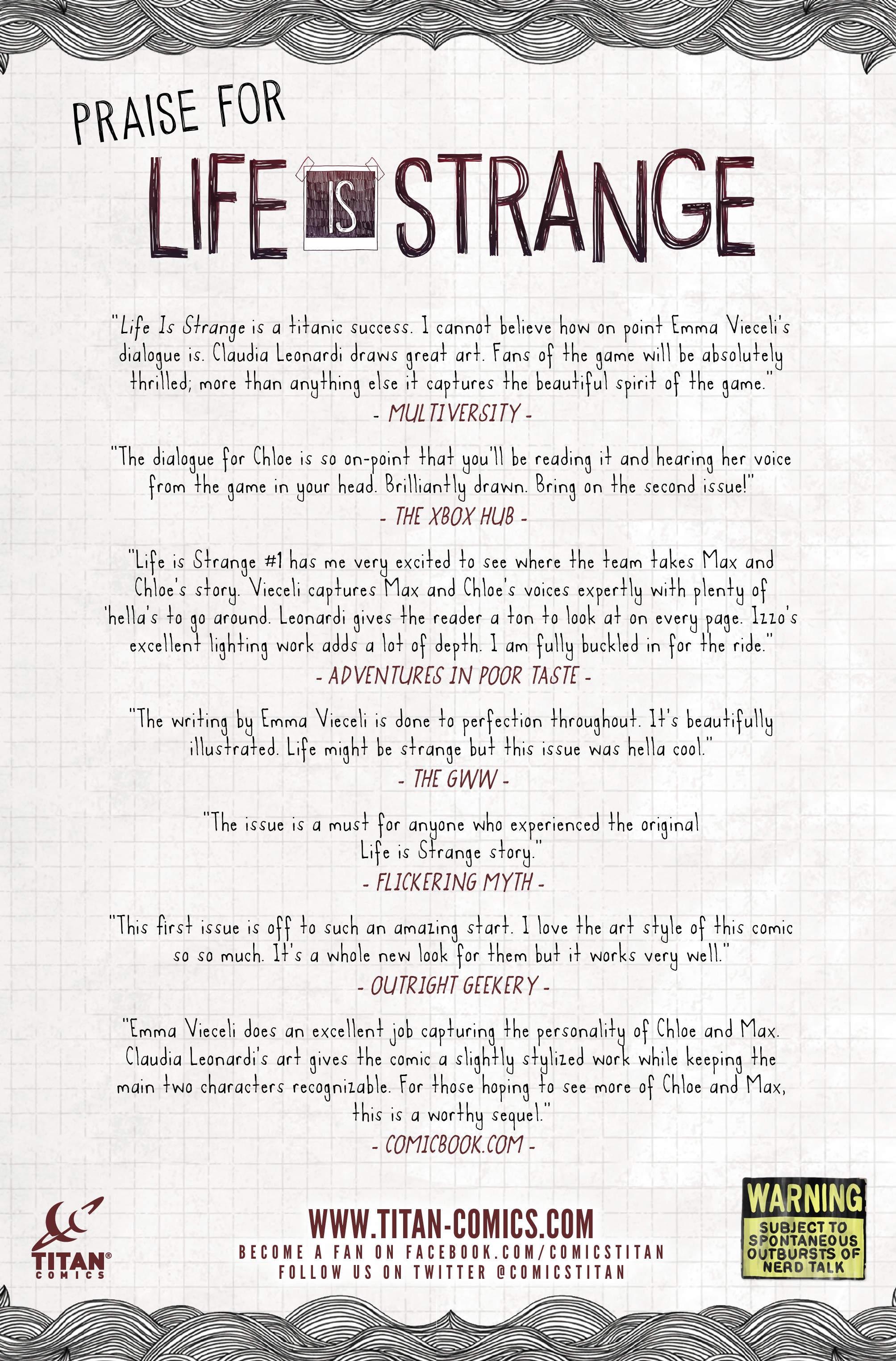 Read online Life is Strange comic -  Issue #2 - 32