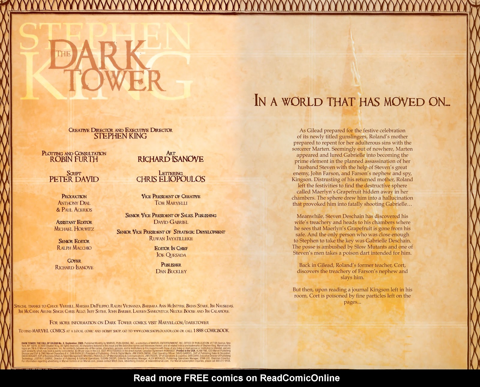 Dark Tower: Fall of Gilead issue 3 - Page 2