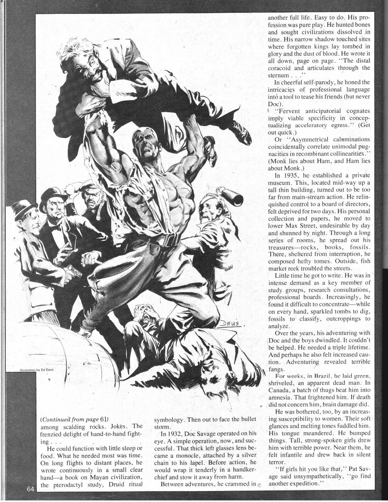 Read online Doc Savage (1975) comic -  Issue #7 - 64