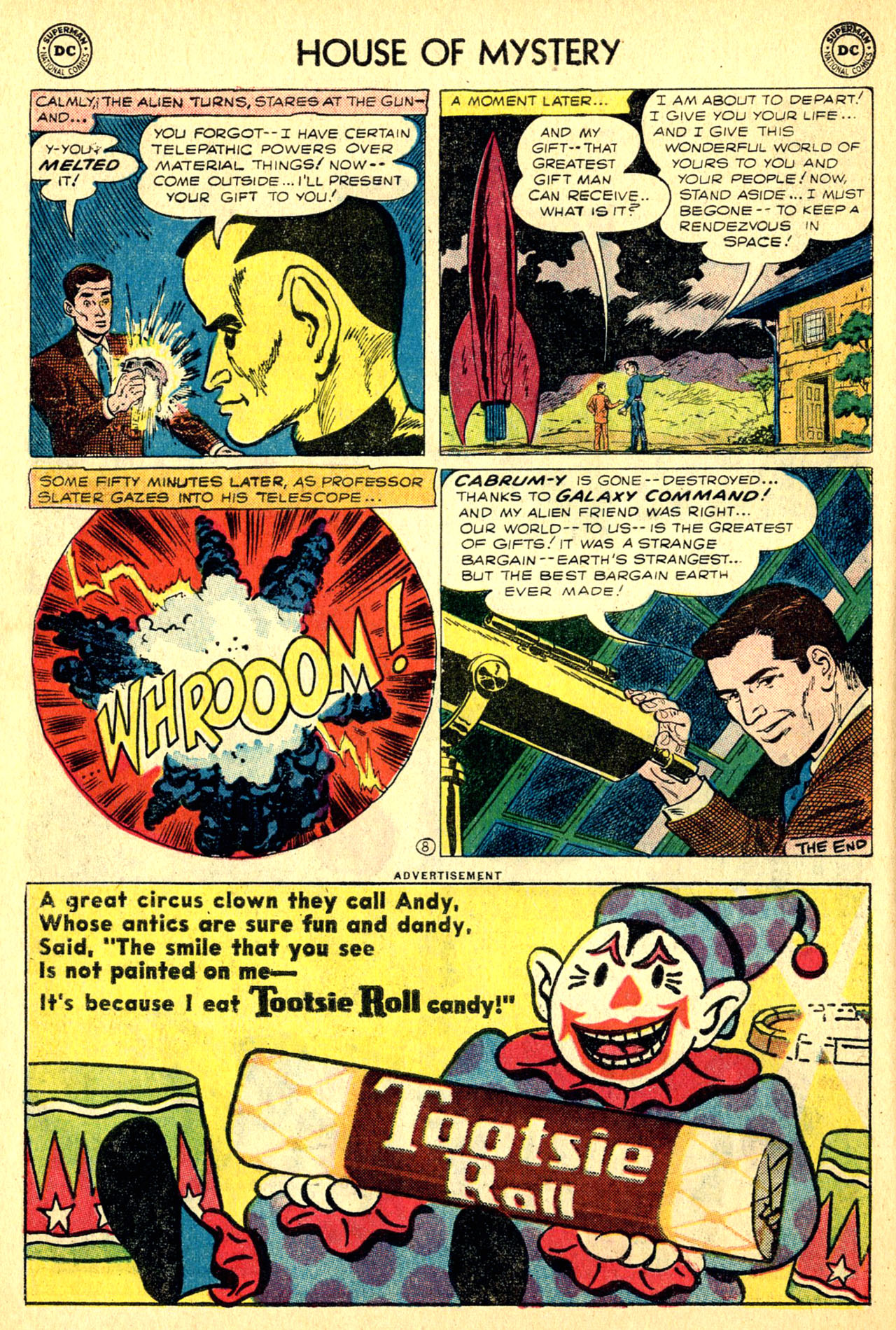 Read online House of Mystery (1951) comic -  Issue #86 - 10