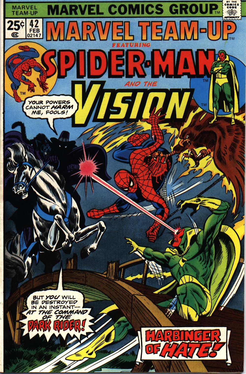 Read online Marvel Team-Up (1972) comic -  Issue #42 - 1