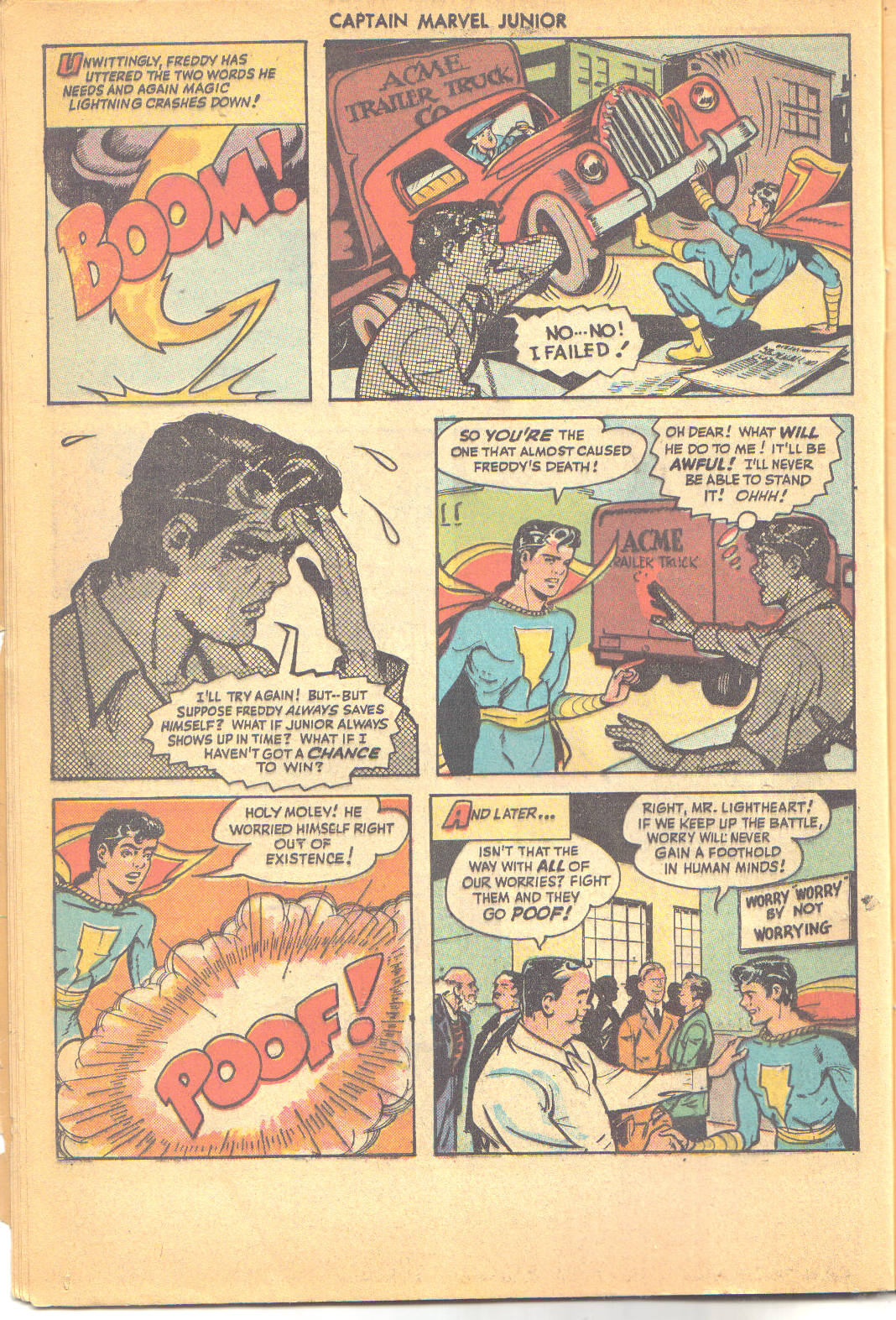 Read online Captain Marvel, Jr. comic -  Issue #70 - 13