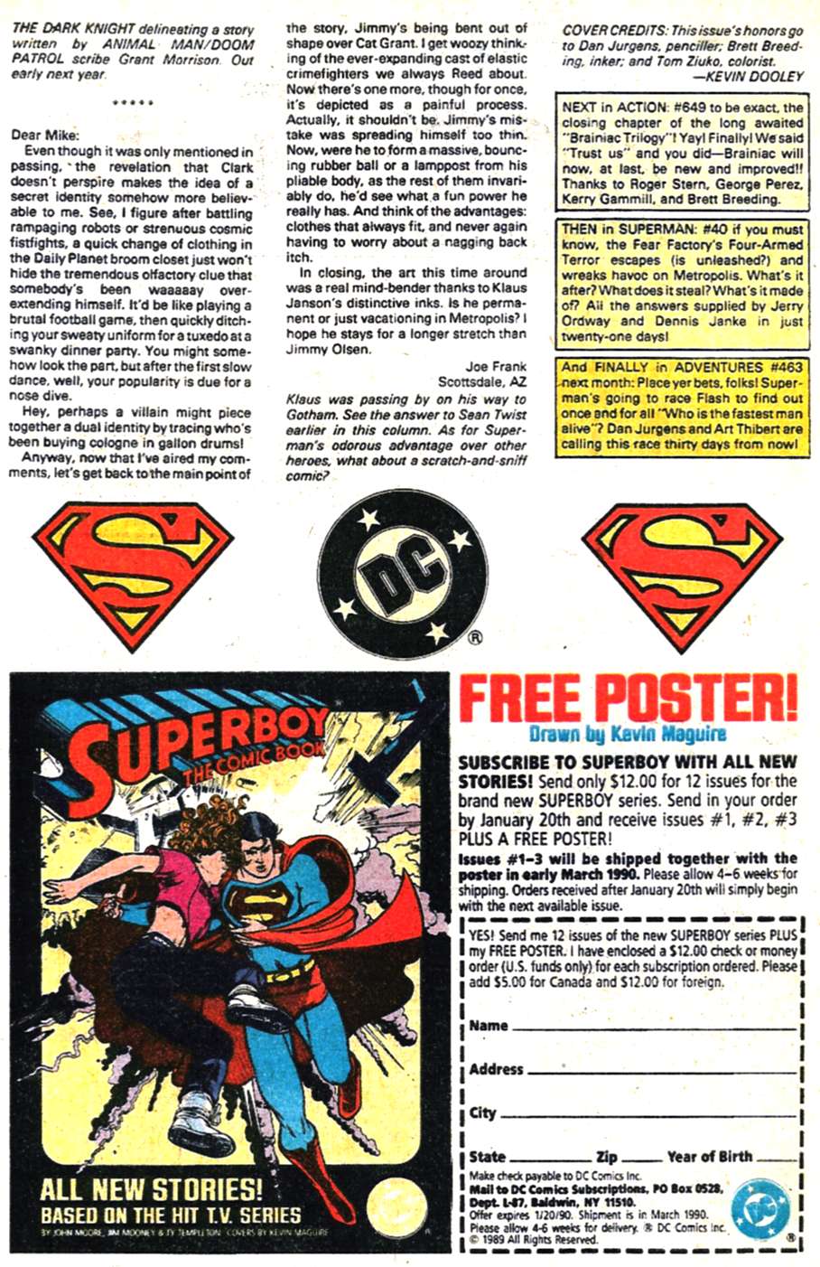 Read online Adventures of Superman (1987) comic -  Issue #462 - 25