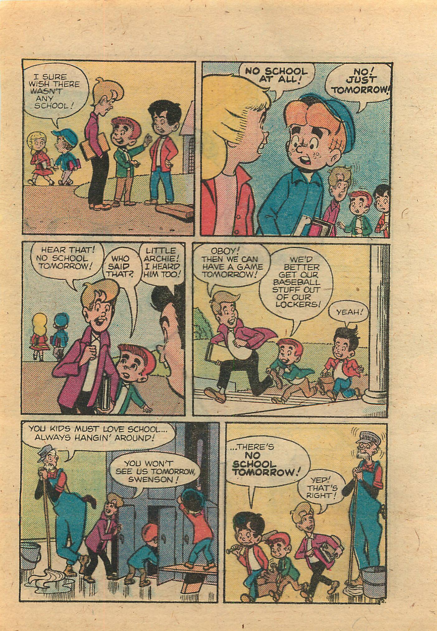 Read online Little Archie Comics Digest Magazine comic -  Issue #3 - 52
