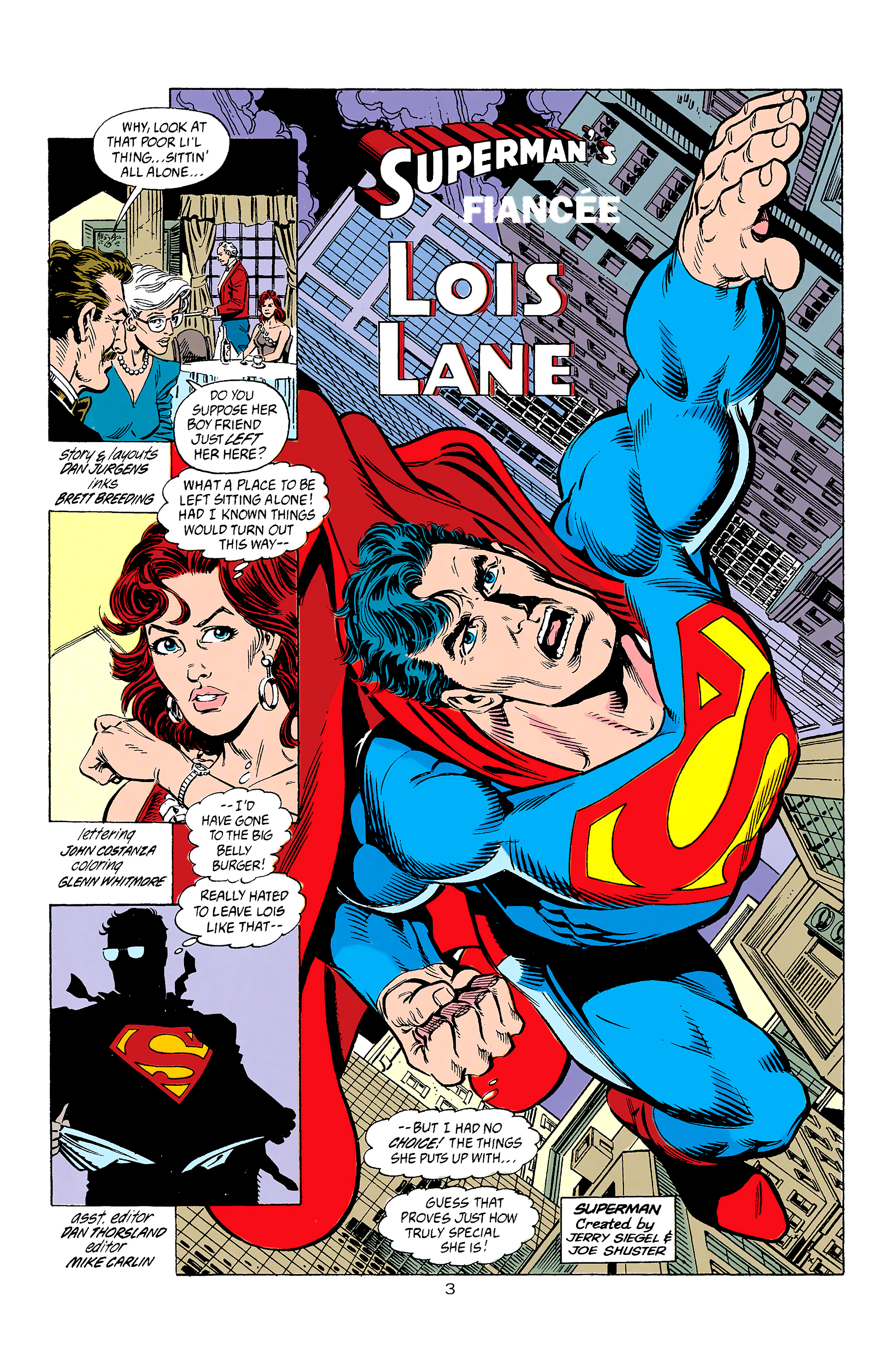 Read online Superman (1987) comic -  Issue #59 - 4