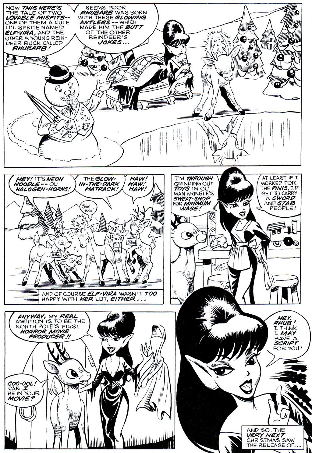 Read online Elvira, Mistress of the Dark comic -  Issue #8 - 12