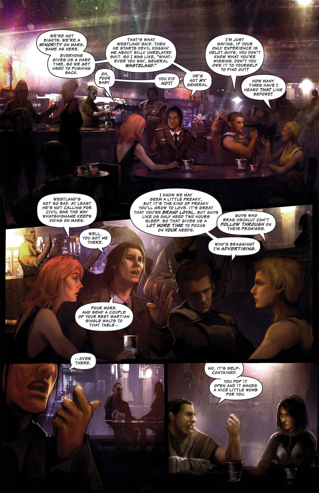 Read online Shrapnel: Hubris comic -  Issue #1 - 17