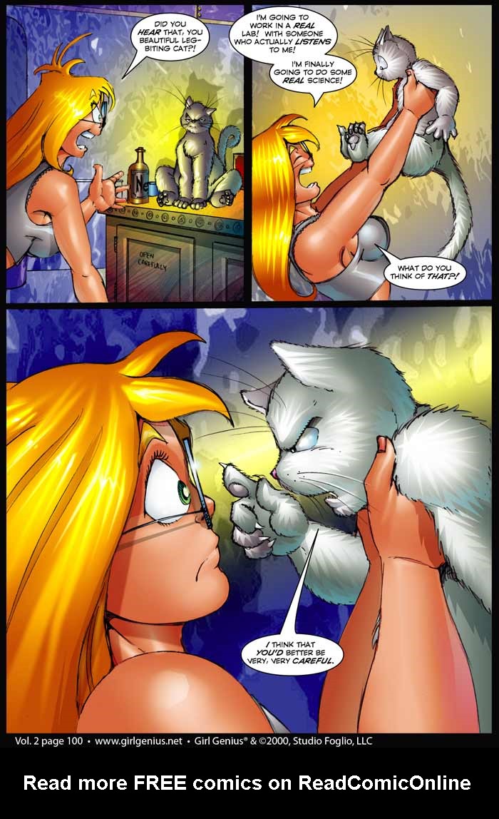 Read online Girl Genius (2002) comic -  Issue #2 - 100