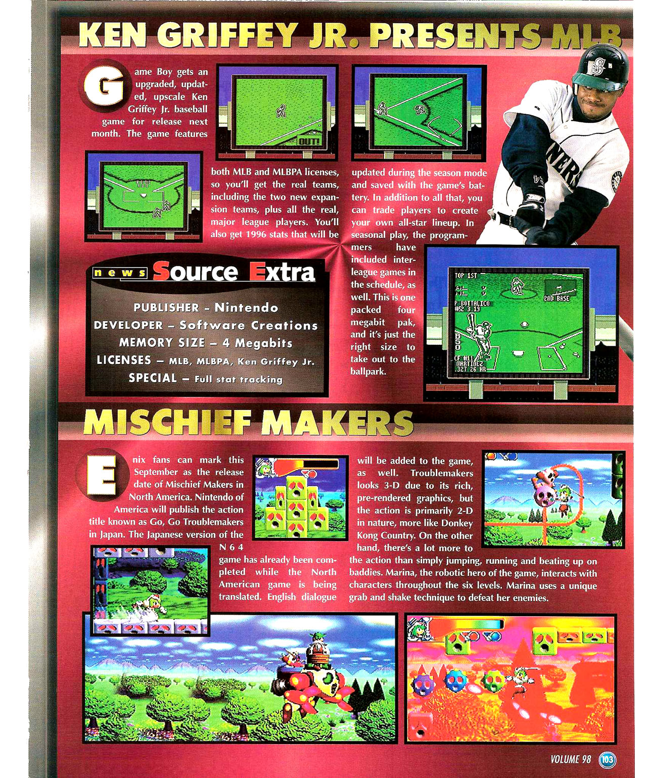 Read online Nintendo Power comic -  Issue #98 - 111
