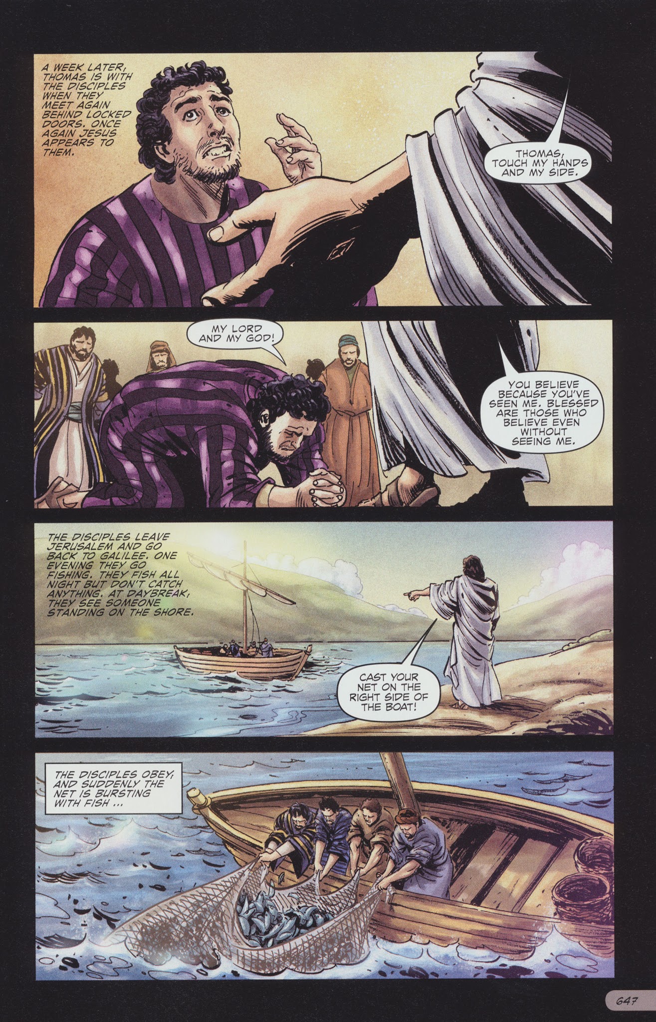Read online The Action Bible comic -  Issue # TPB 2 - 270