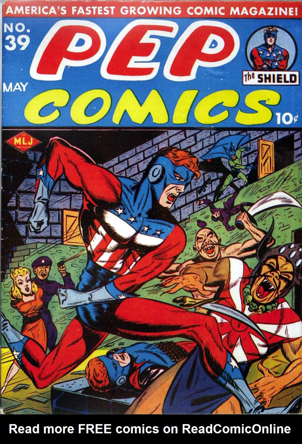 Read online Pep Comics comic -  Issue #39 - 1