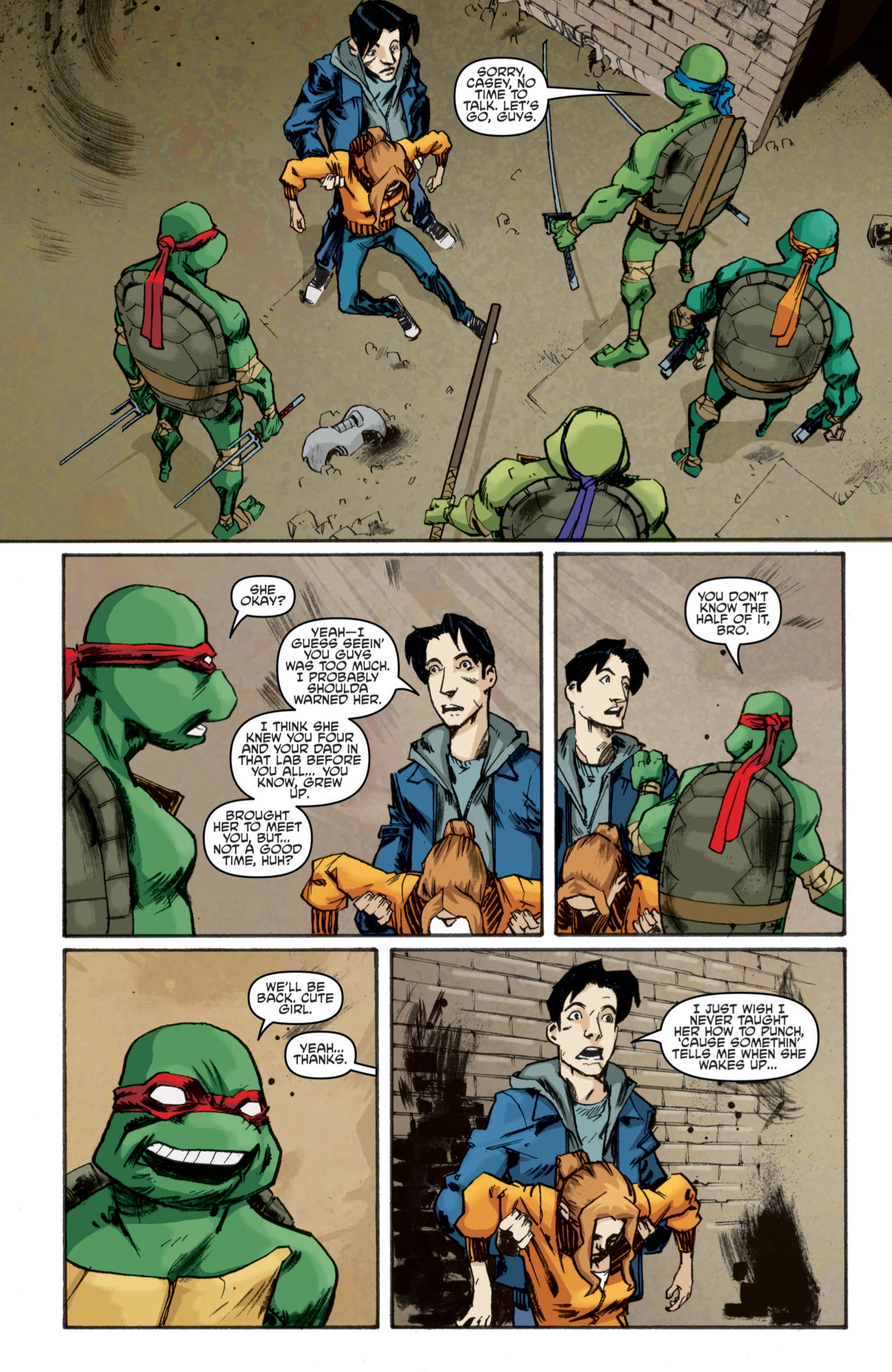 Read online Teenage Mutant Ninja Turtles (2011) comic -  Issue #8 - 23