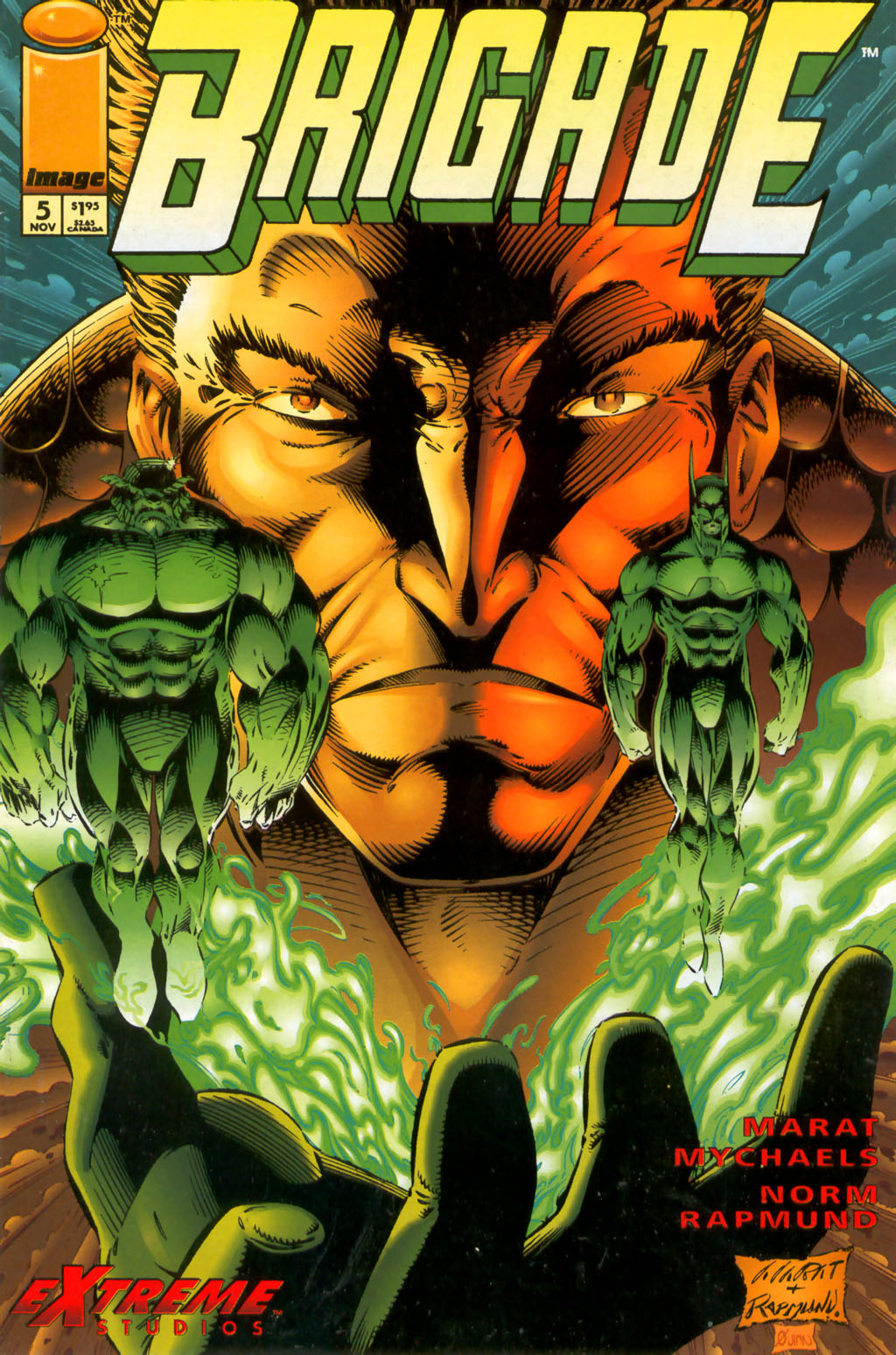 Read online Brigade (1993) comic -  Issue #5 - 1