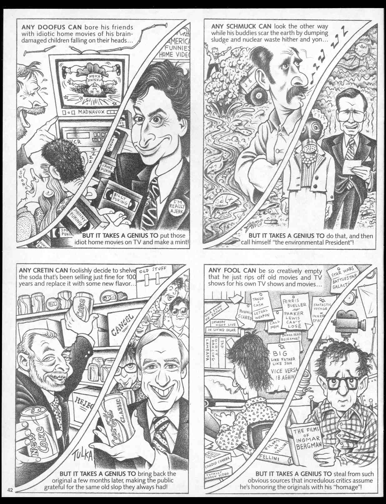 Read online MAD comic -  Issue #305 - 44