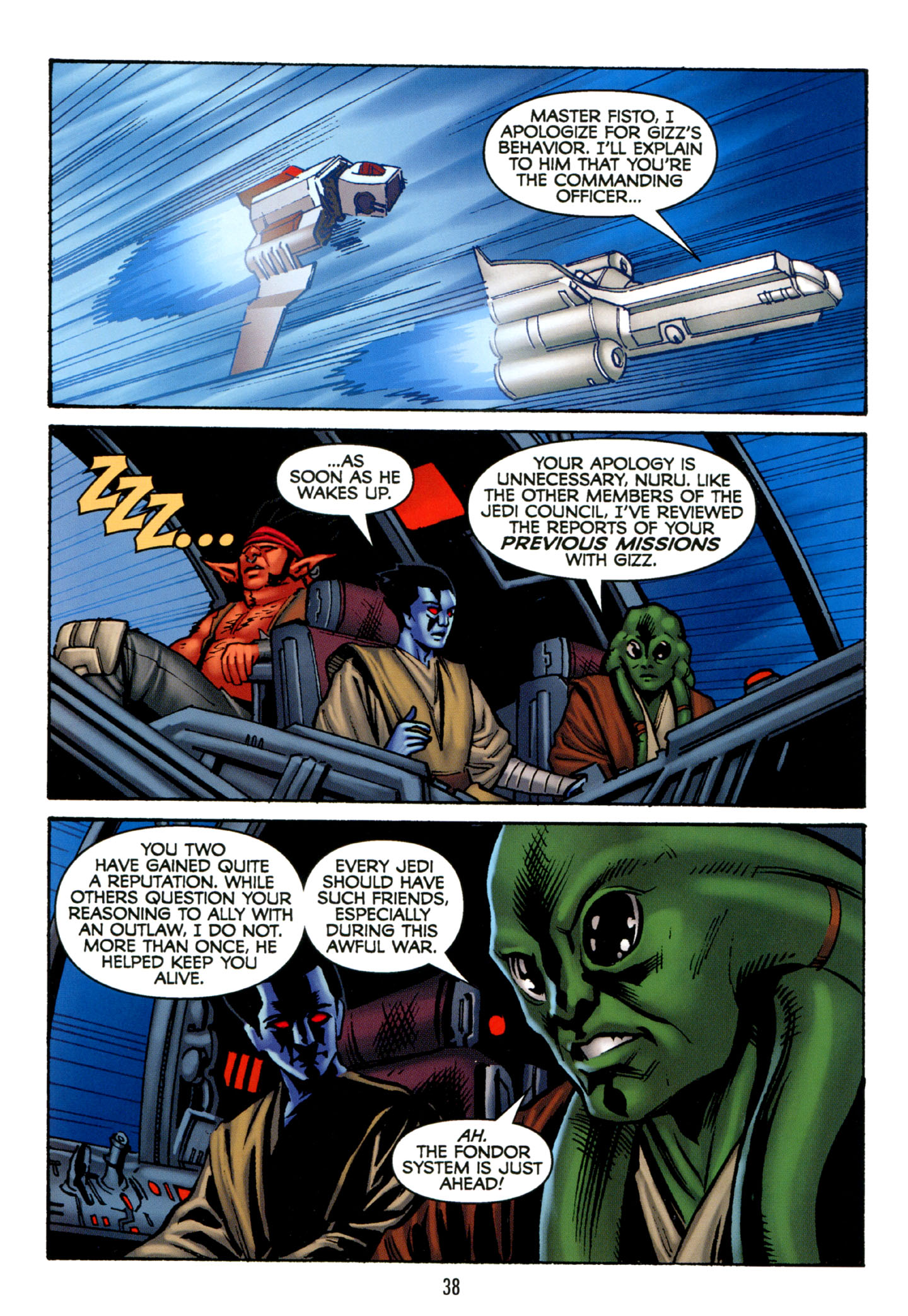 Read online Star Wars: The Clone Wars - Strange Allies comic -  Issue # Full - 39