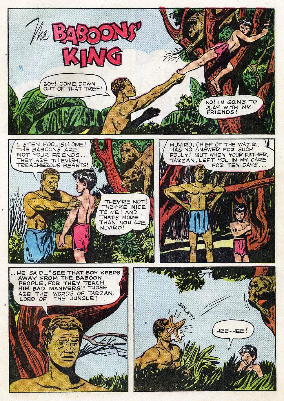 Read online Tarzan (1948) comic -  Issue #10 - 29