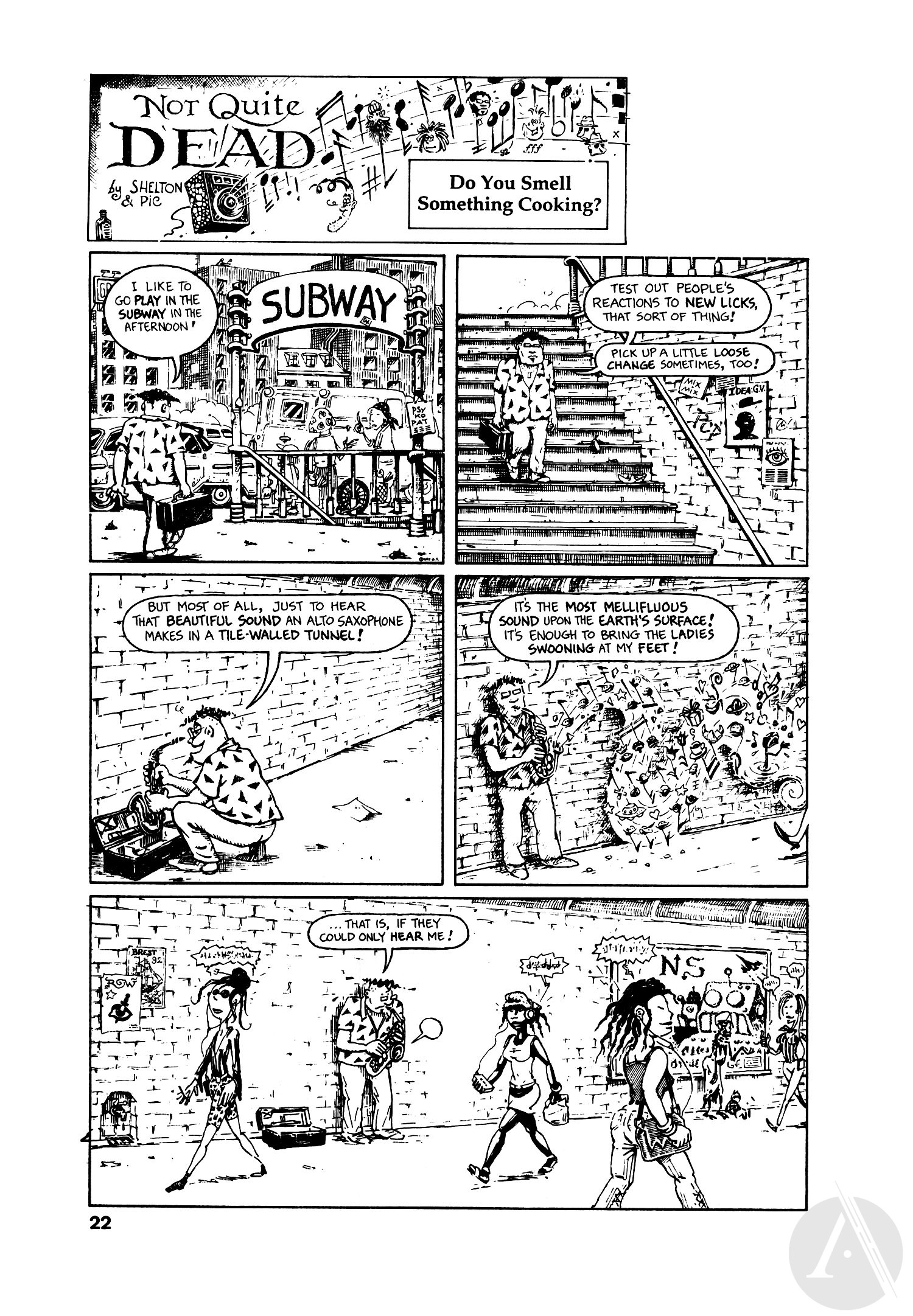 Read online Not Quite Dead comic -  Issue #1 - 24