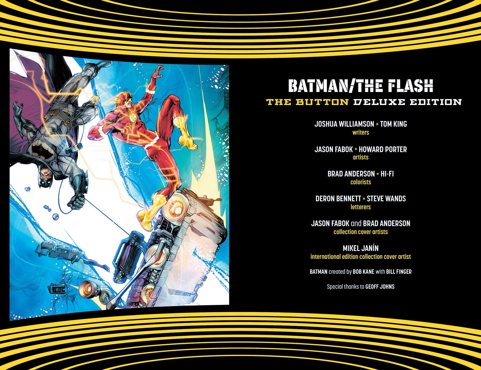 Read online Batman/The Flash The Button Deluxe Edition comic -  Issue # TPB - 3