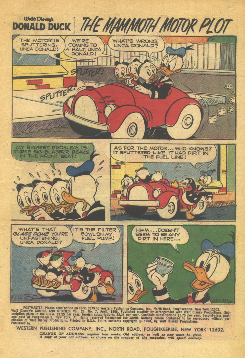 Walt Disney's Comics and Stories issue 331 - Page 3