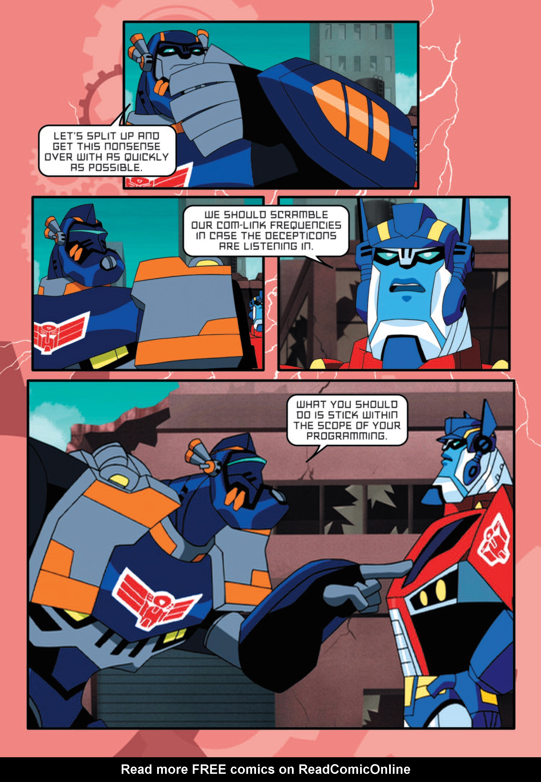 Read online Transformers Animated comic -  Issue #8 - 93