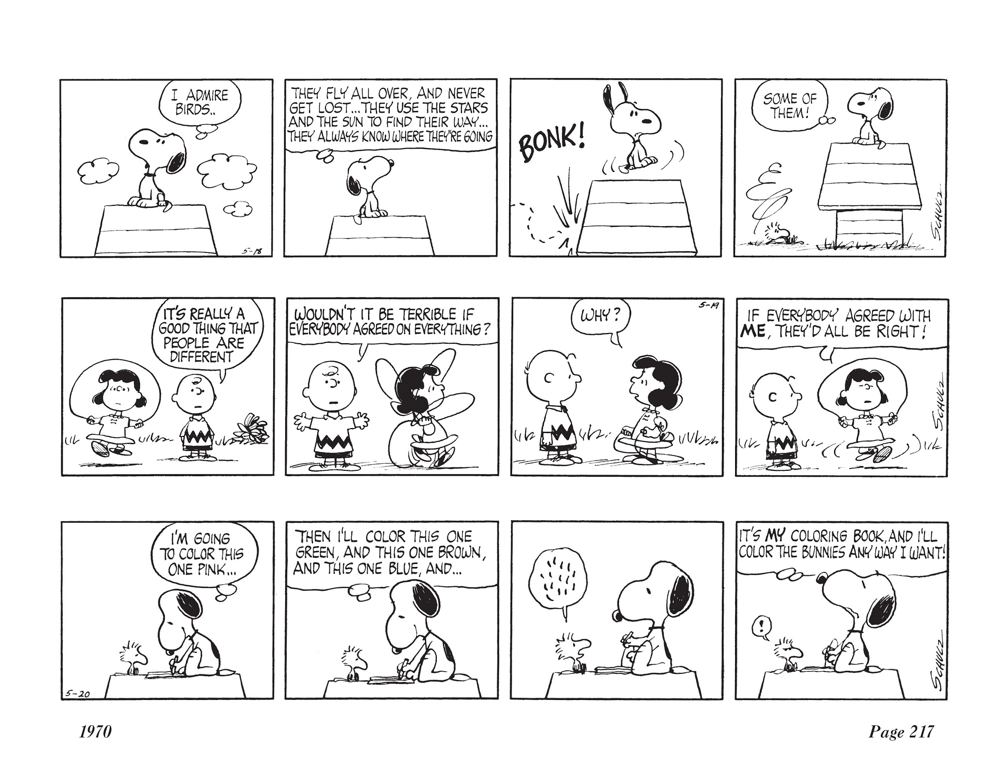 Read online The Complete Peanuts comic -  Issue # TPB 10 - 230