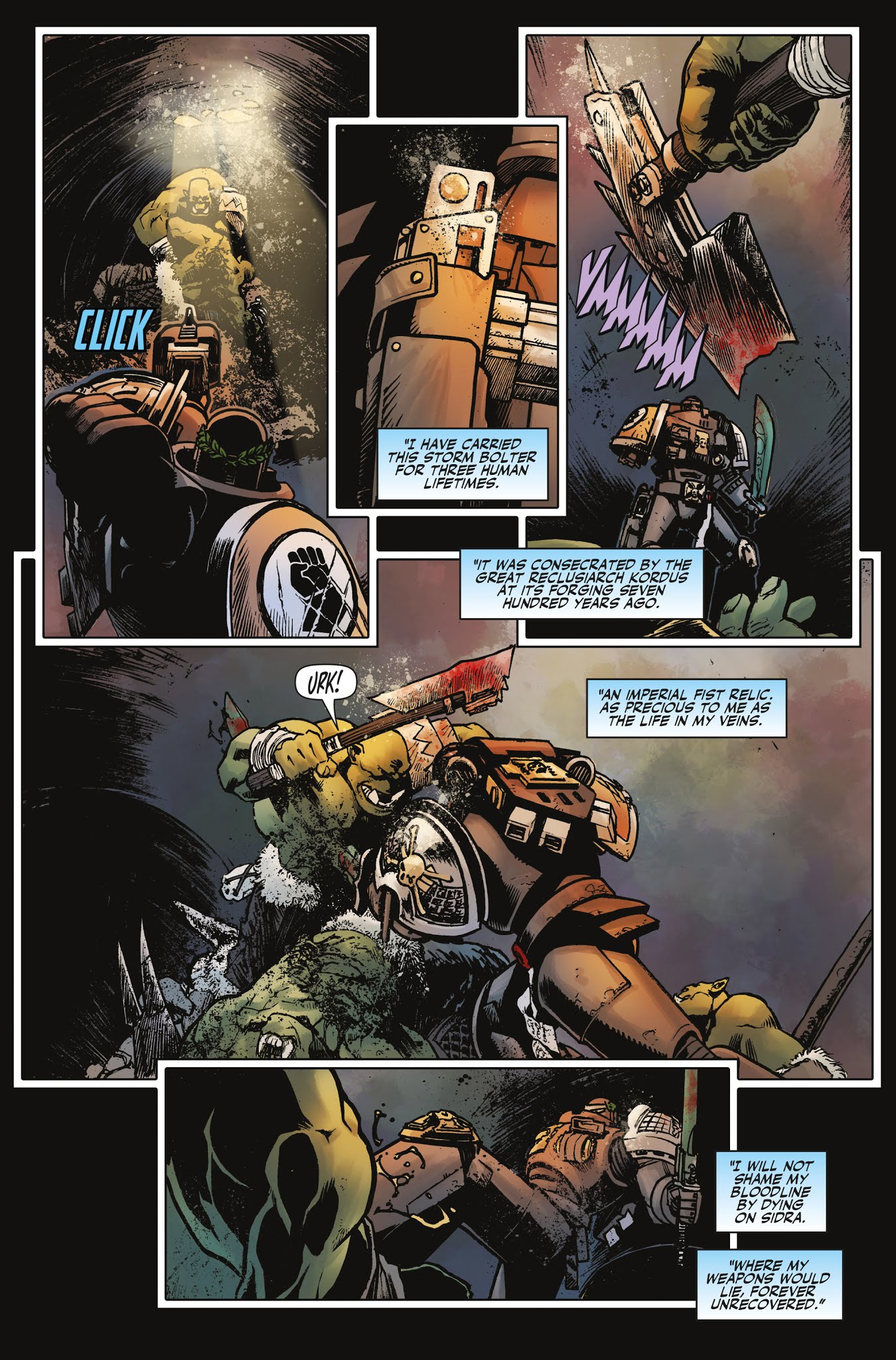 Read online Warhammer 40,000 Deathwatch comic -  Issue #3 - 13