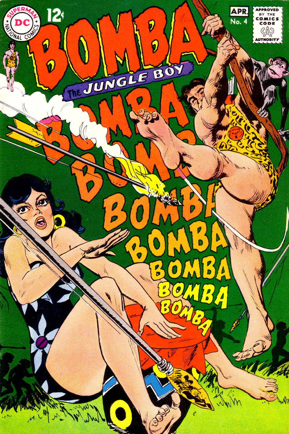 Read online Bomba, The Jungle Boy comic -  Issue #4 - 1