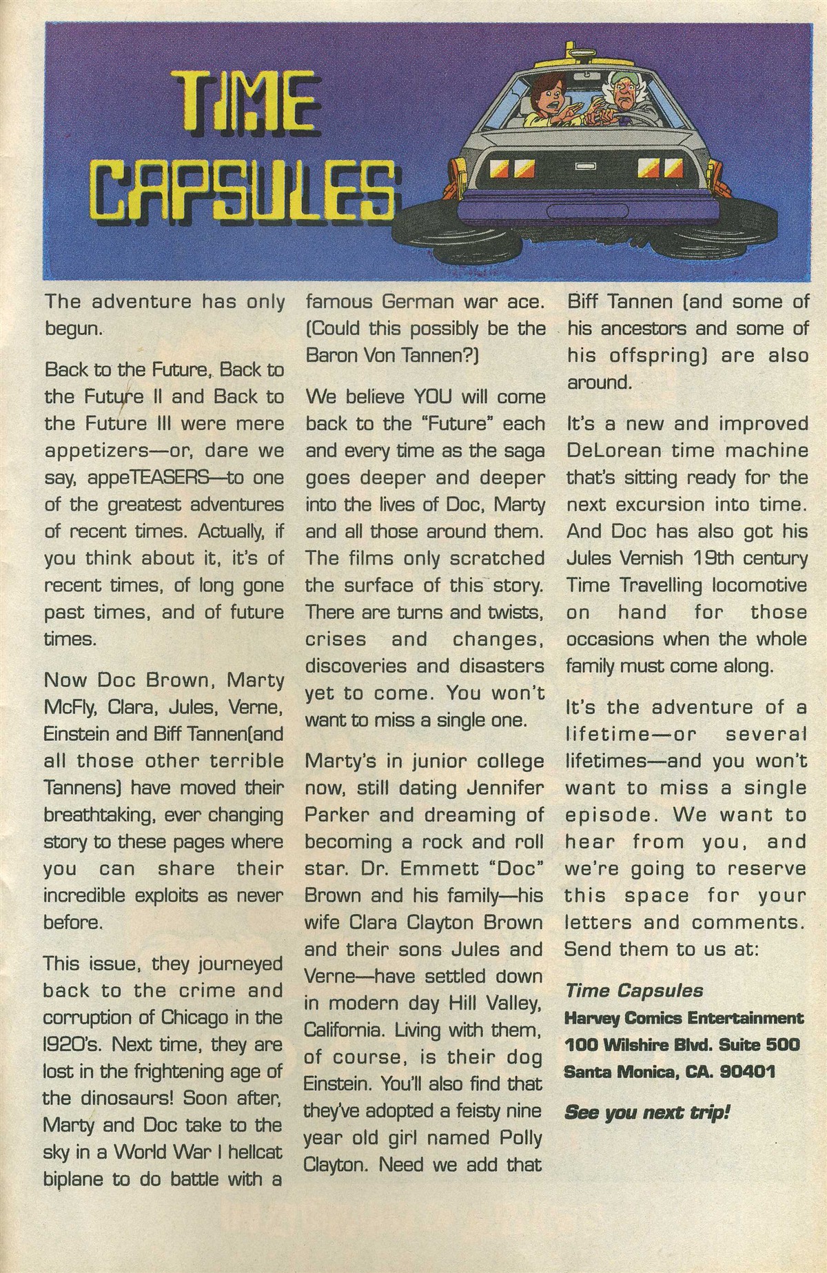 Read online Back to the Future (1991) comic -  Issue #1 - 33