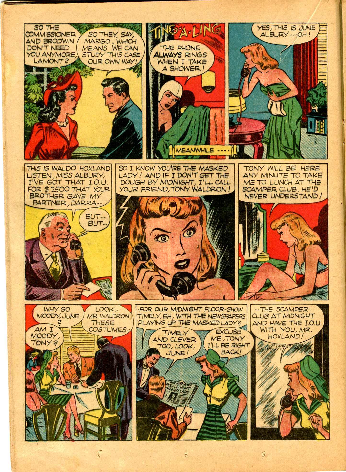 Read online Shadow Comics comic -  Issue #14 - 25