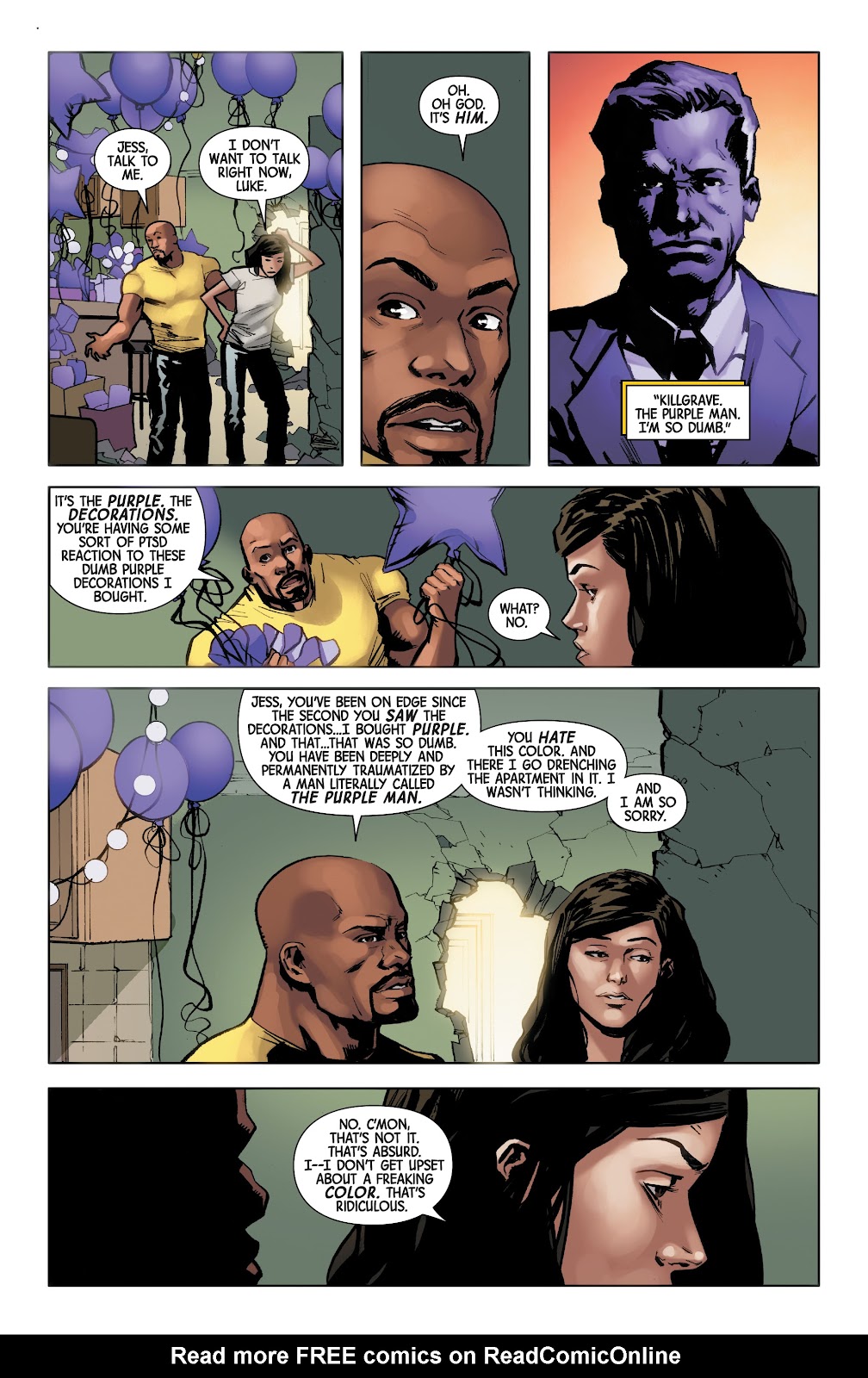 Read Online Jessica Jones Blind Spot Comic Issue 6