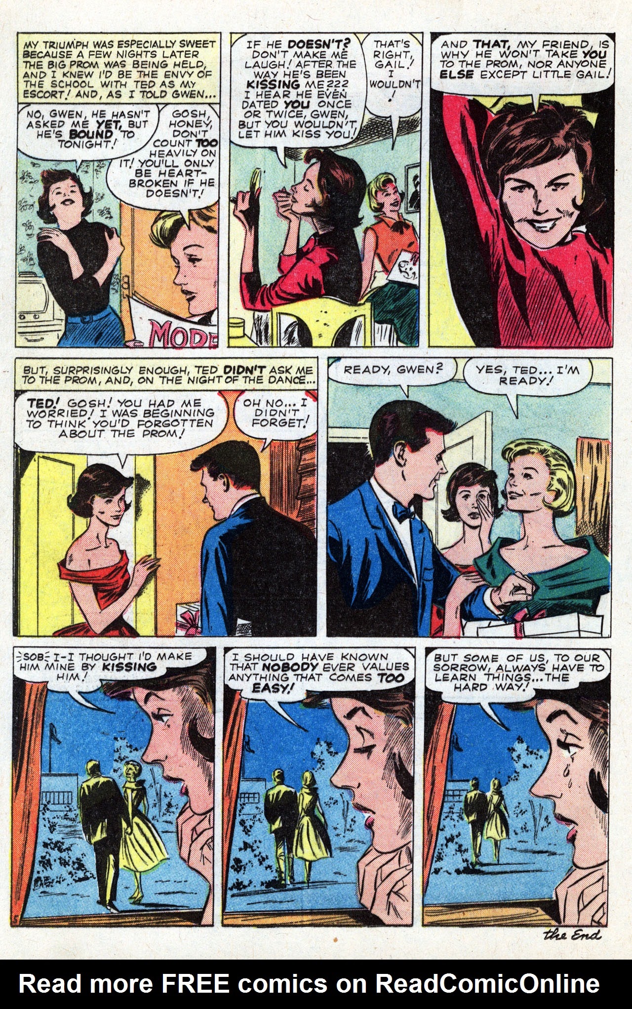 Read online Teen-Age Romance comic -  Issue #86 - 24