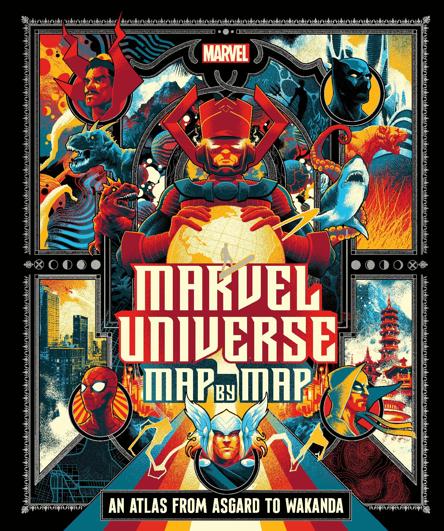 Read online Marvel Universe Map By Map: James Hill comic -  Issue # TPB (Part 1) - 1