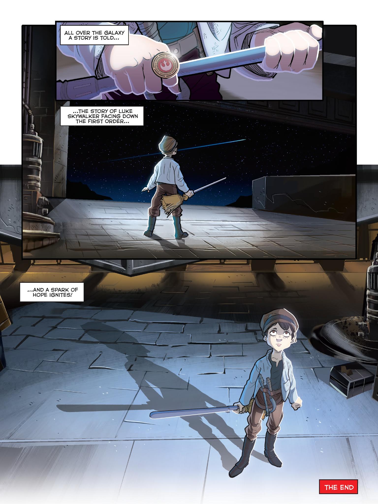 Read online Star Wars: The Last Jedi Graphic Novel Adaptation comic -  Issue # TPB - 80