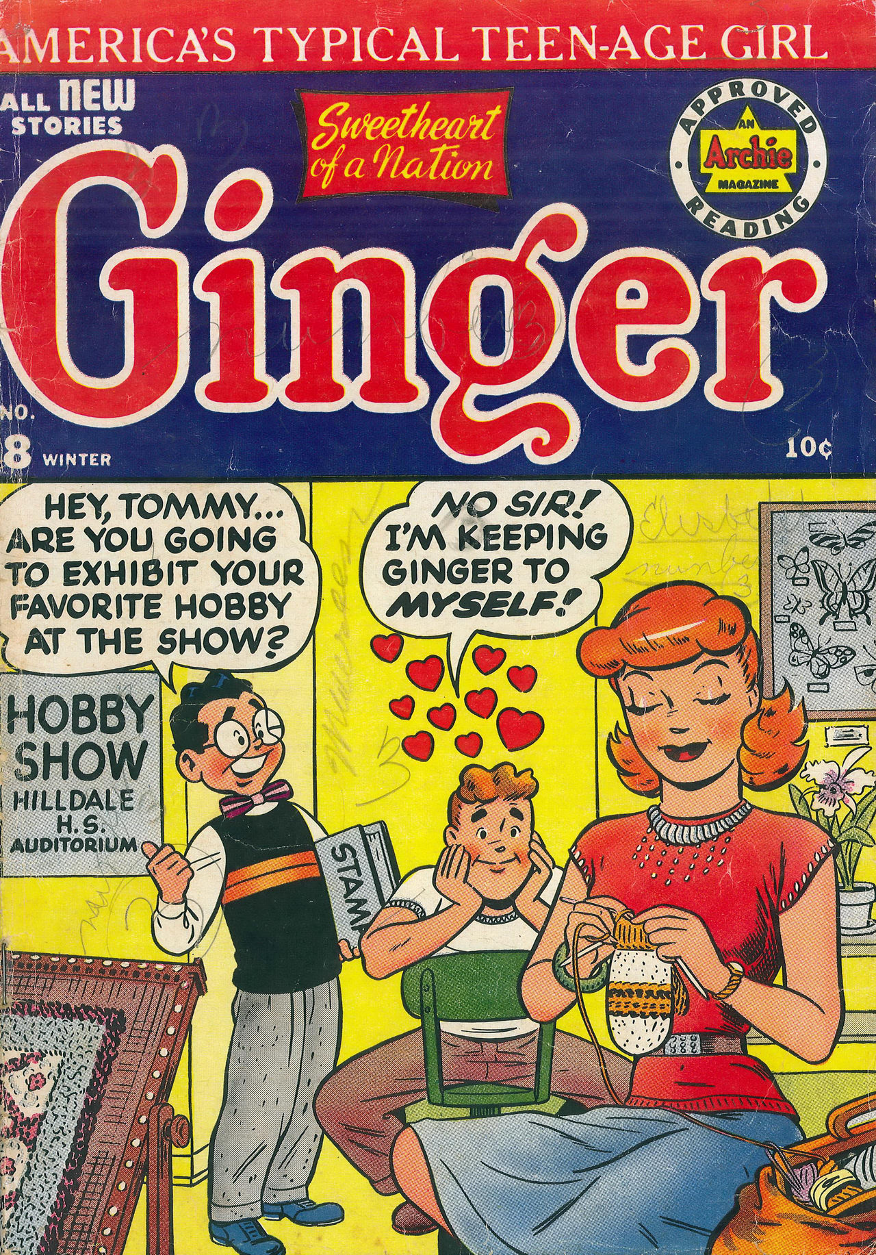 Read online Ginger comic -  Issue #8 - 1