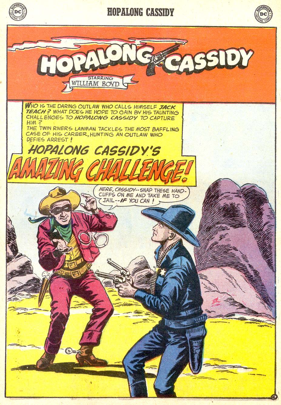Read online Hopalong Cassidy comic -  Issue #121 - 25
