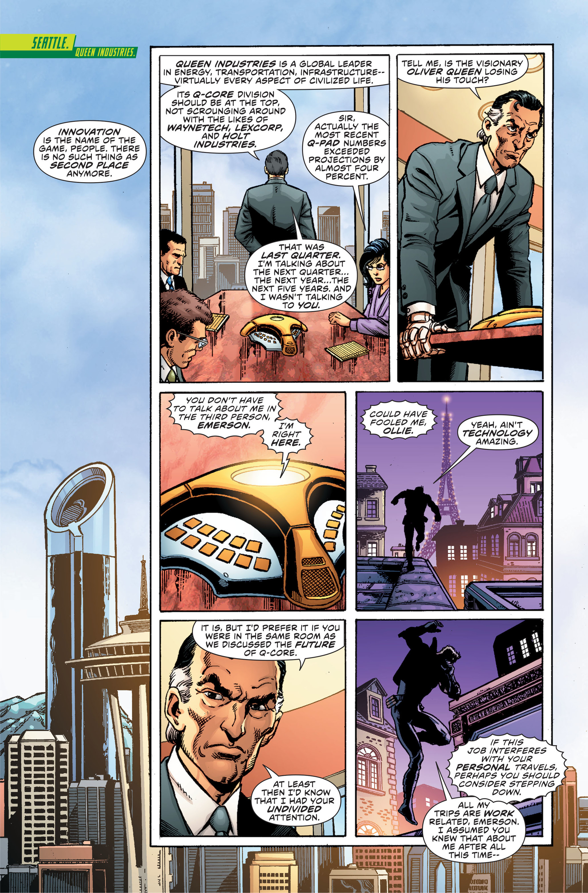 Read online Green Arrow (2011) comic -  Issue #1 - 3