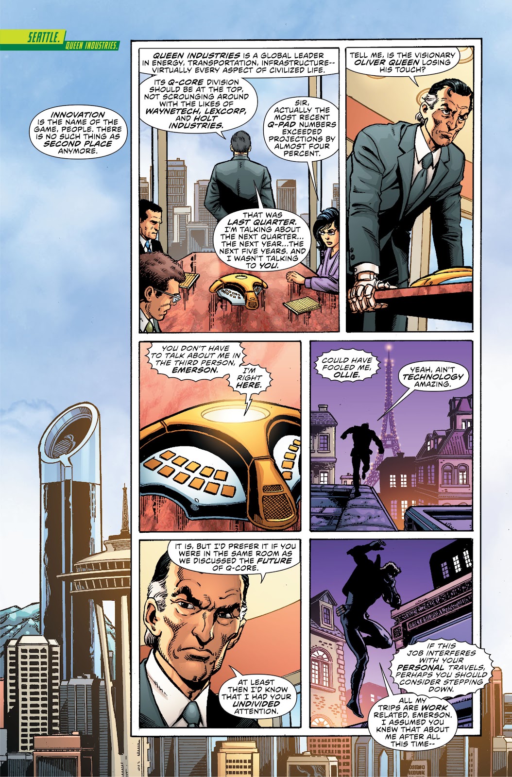 Green Arrow (2011) issue 1 - Page 3
