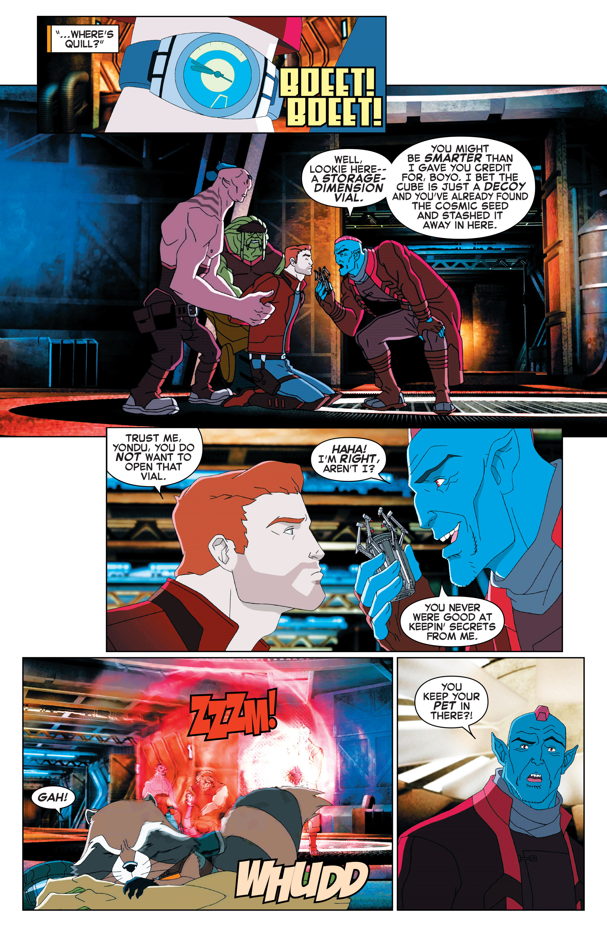Read online Marvel Universe Guardians of the Galaxy [II] comic -  Issue #8 - 19