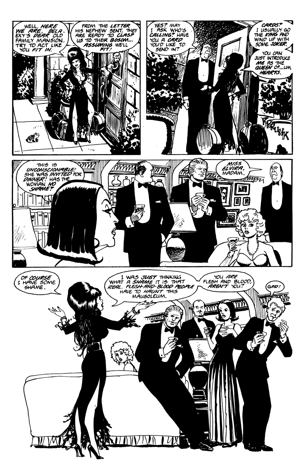 Read online Elvira, Mistress of the Dark comic -  Issue #3 - 25