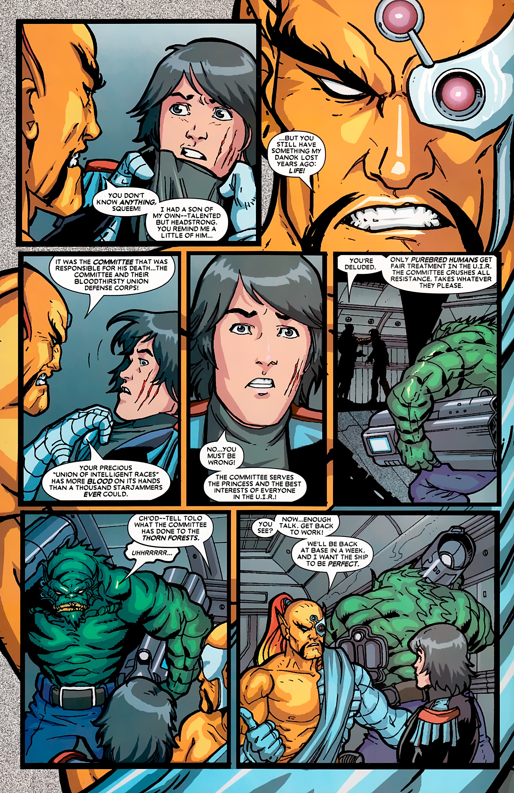 Read online Starjammers (2004) comic -  Issue #3 - 10