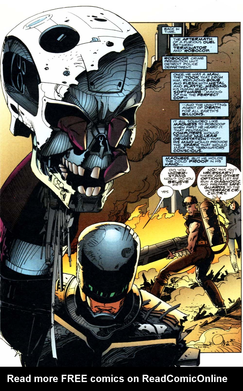 Read online Robocop Versus The Terminator comic -  Issue #3 - 8