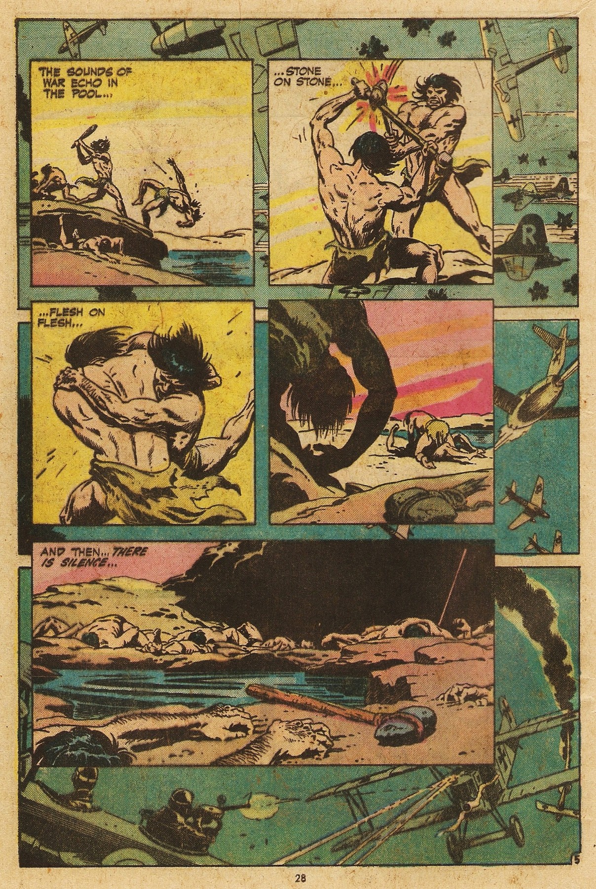Read online Weird War Tales (1971) comic -  Issue #36 - 28