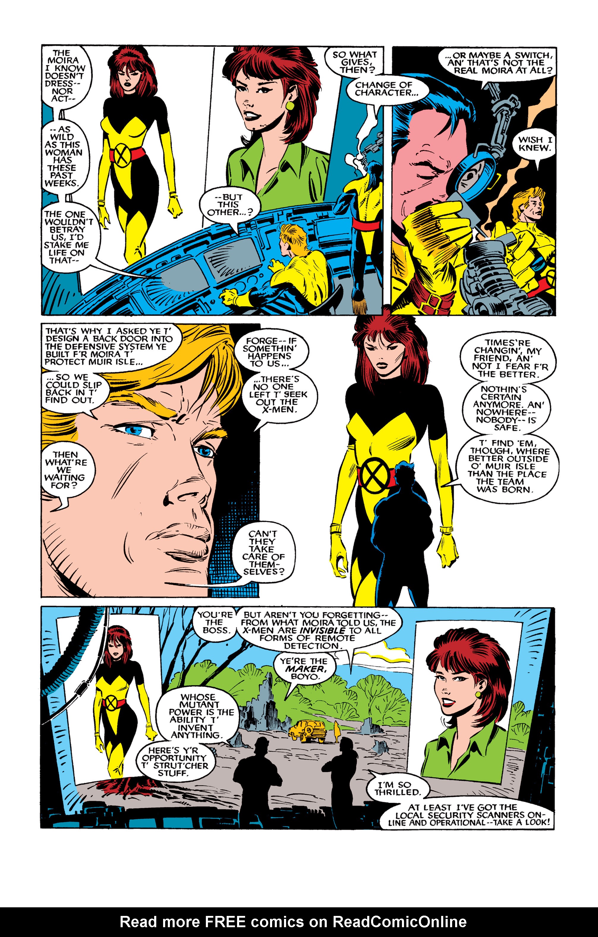 Read online Uncanny X-Men (1963) comic -  Issue #261 - 10